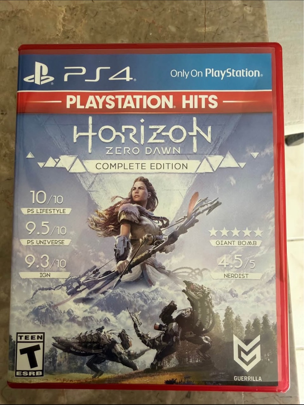 PlayStation Horizon Zero Dawn Complete Edition (Blue, PlayStation Hits)
